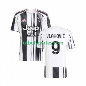 Camiseta Juventus Vlahovic 9 Primera Equipación 2025/2026
